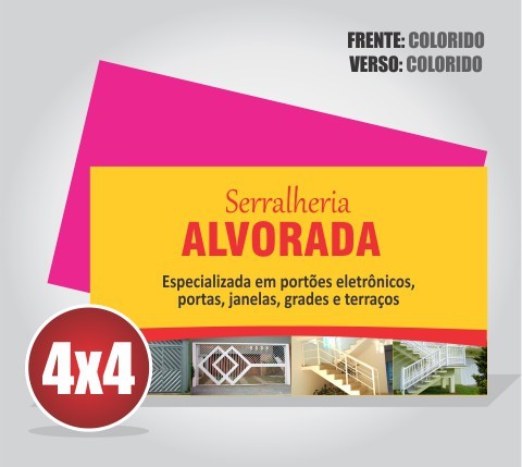 Cartão de Visita - UV Total F